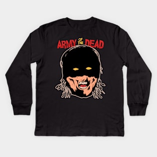 Zombie King from Army of the Dead Kids Long Sleeve T-Shirt